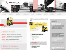 Tablet Screenshot of manuloc.fr